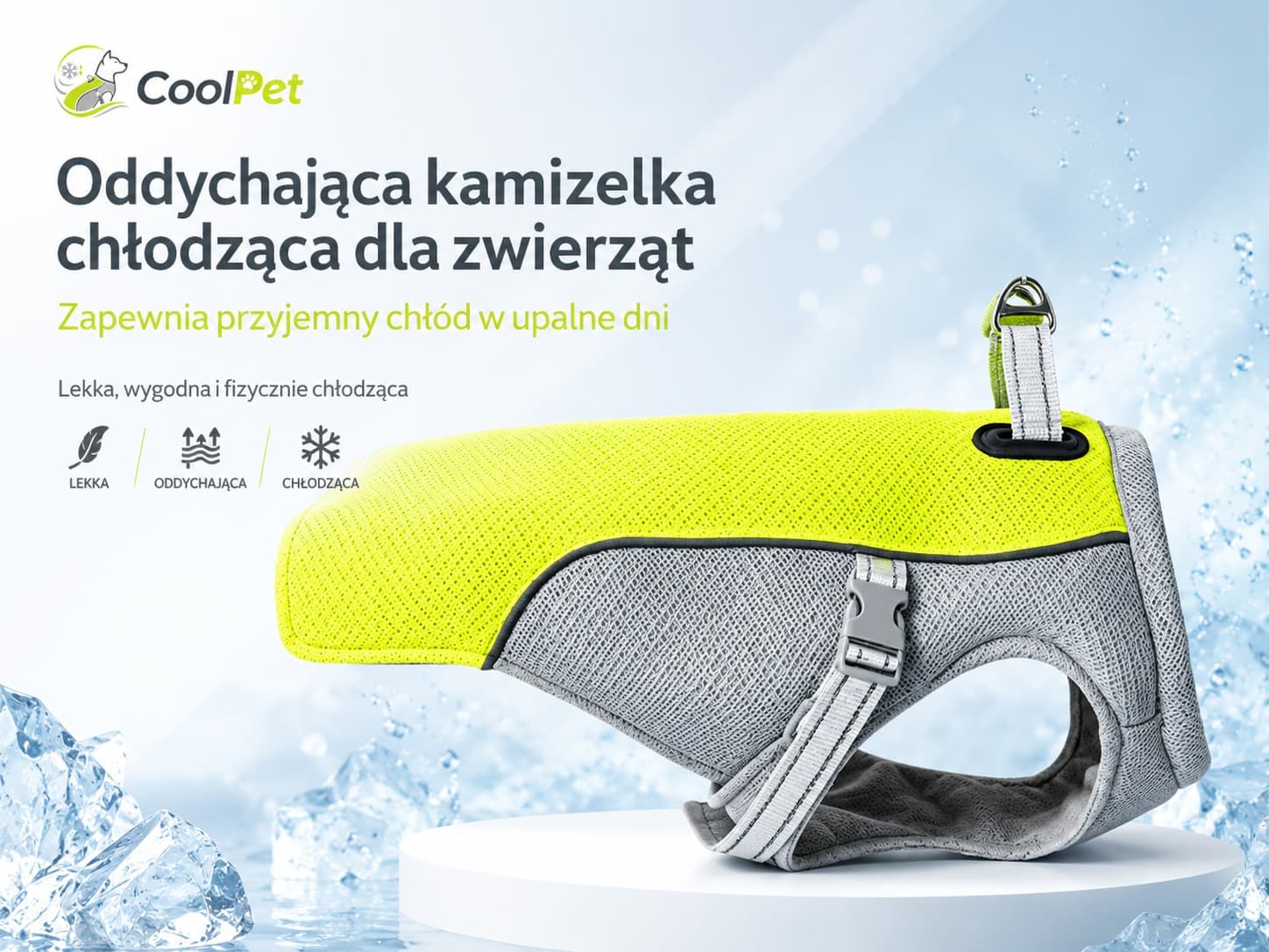 CoolPet – kamizelka chłodząca dla psa