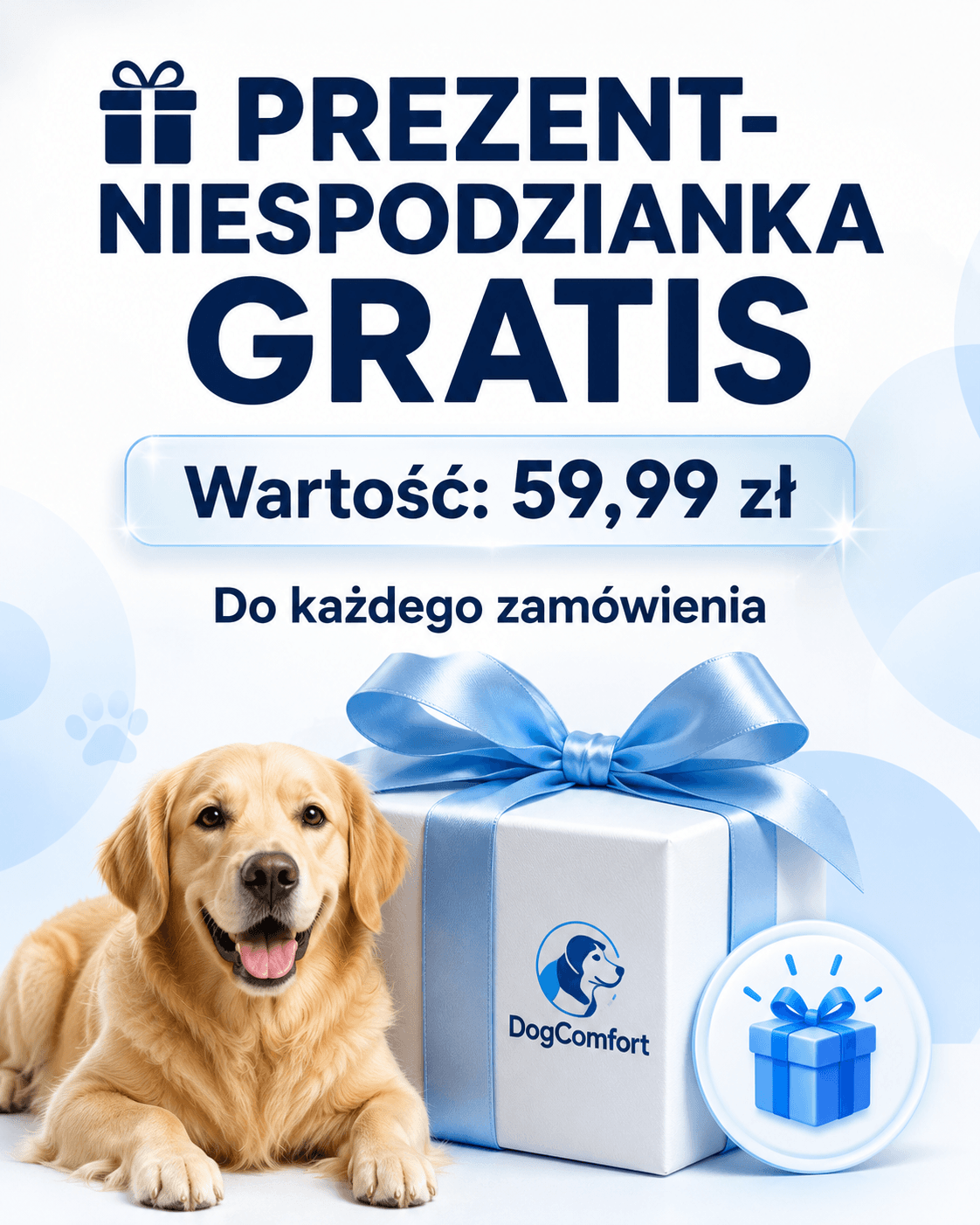 🎁 PREZENT-NIESPODZIANKA GRATIS Wartość: 59,99 zł Do każdego zamówienia